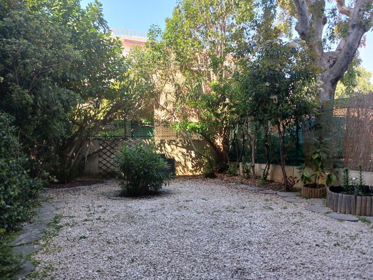 Apartament Rez-De-Jardin Grand Studio Cros-de-Cagnes Zewnętrze zdjęcie