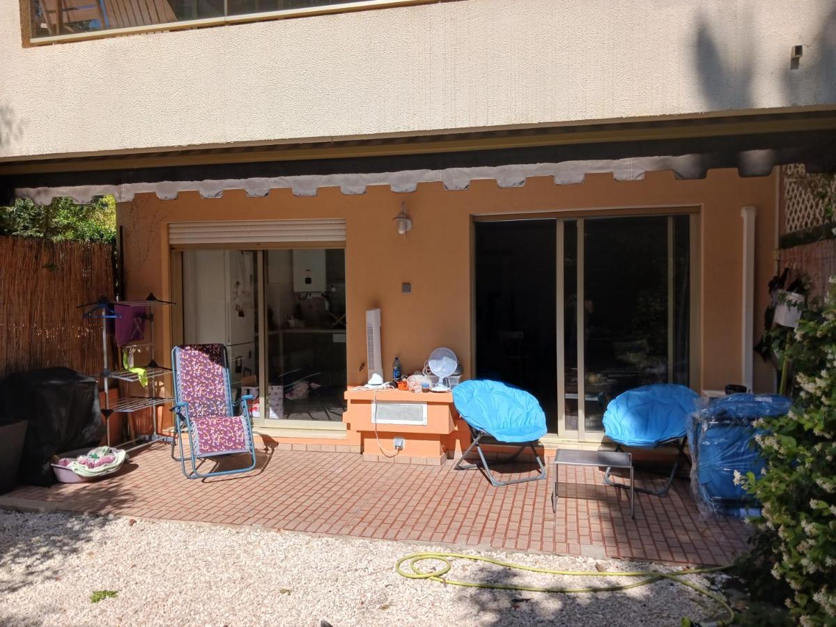 Apartament Rez-De-Jardin Grand Studio Cros-de-Cagnes Zewnętrze zdjęcie